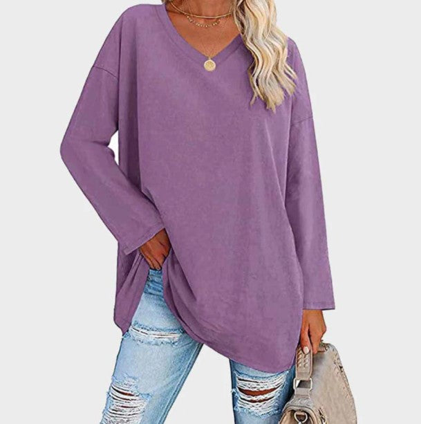 Pull élégant à manches longues pour femme