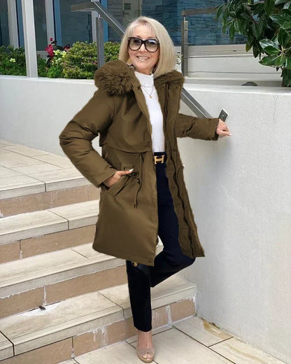Doudoune oversize de qualité supérieure