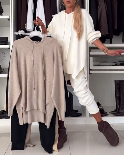 Ensemble élégant : Pull et pantalon unis
