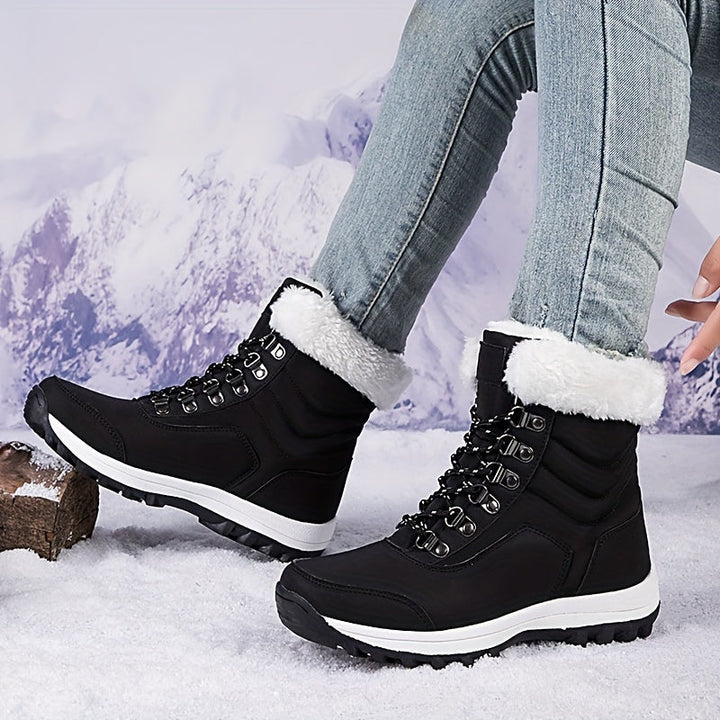 Chaussures de randonnée femme chaudes isolées imperméables