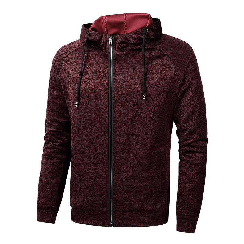 Veste décontractée à capuche pour homme