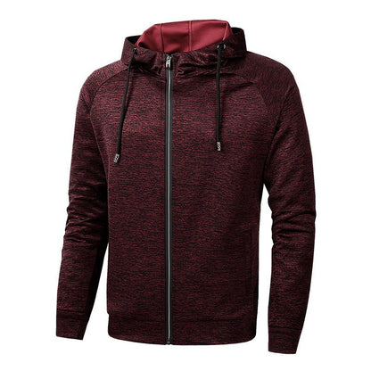 Veste décontractée à capuche pour homme