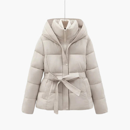 Isabella Doudoune d'hiver pour femme avec ceinture chaude et isolée