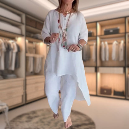 Damen Zweiteiler Oversized Freizeitlook - IdealeKleiden