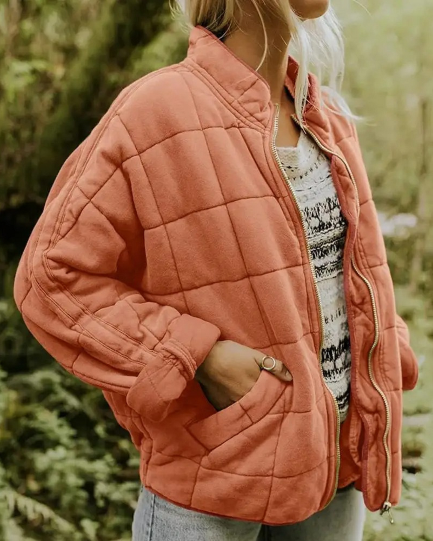 Veste d'hiver confortable et élégante