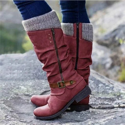 Bottines élégantes pour femme avec boucle