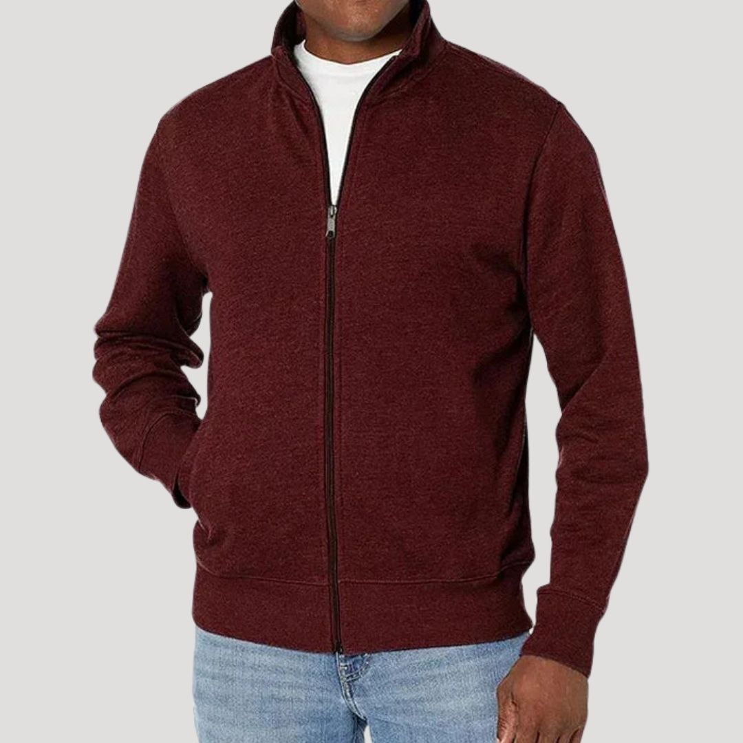 Veste décontractée moderne pour homme avec fermeture éclair