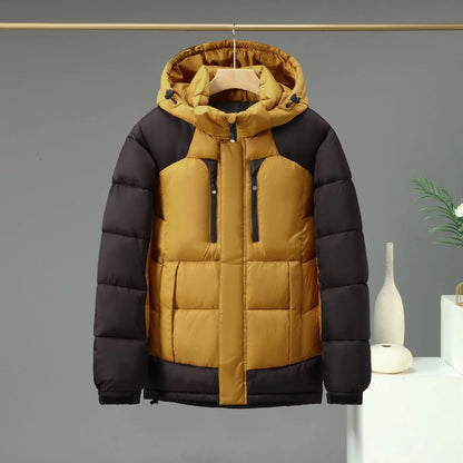 Manteau d'hiver femme à capuche amovible