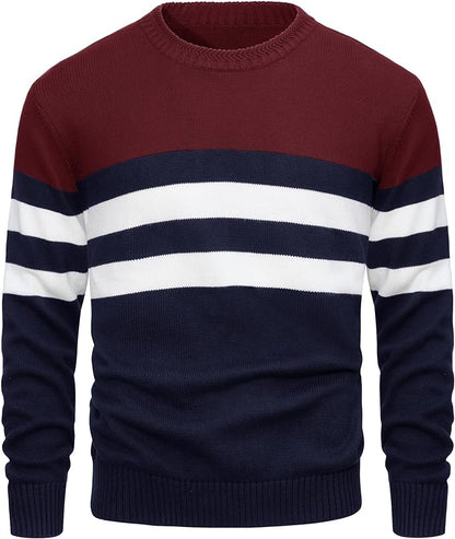 Pull Homme Italien Élégant Coton