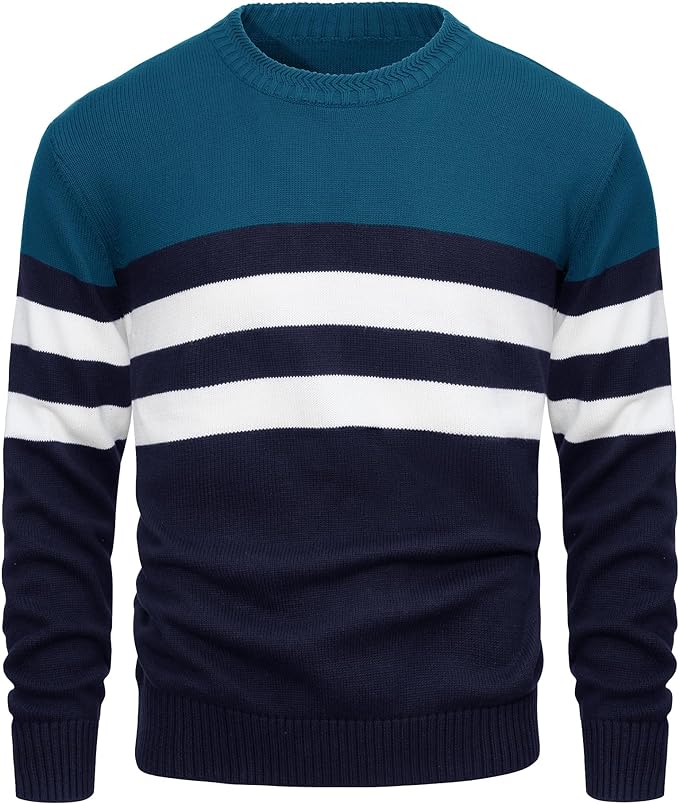 Pull Homme Italien Élégant Coton