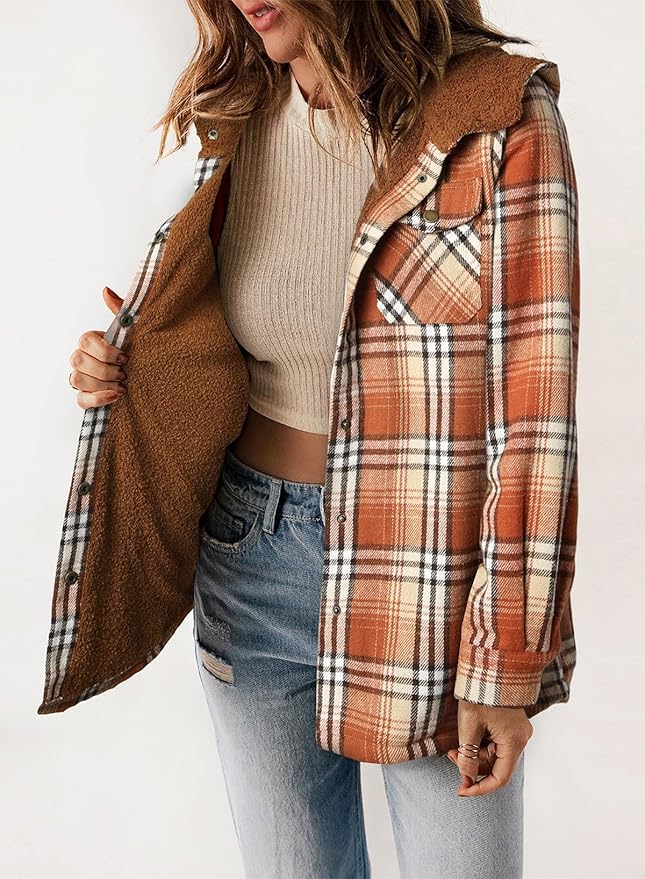 Chemise à carreaux pour homme, veste en flanelle, hiver