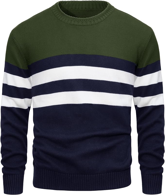 Pull Homme Italien Élégant Coton