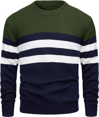 Pull Homme Italien Élégant Coton
