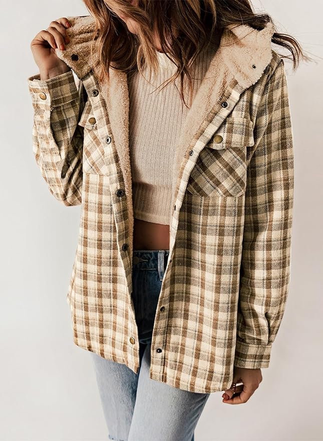 Chemise à carreaux pour homme, veste en flanelle, hiver