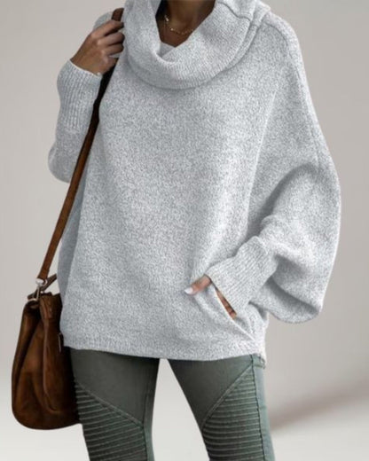 Pulls élégants à col montant pour femme