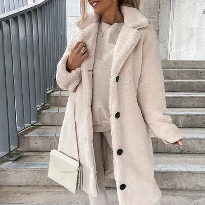 Manteau Teddy Doux Chaud Promo HiverDate