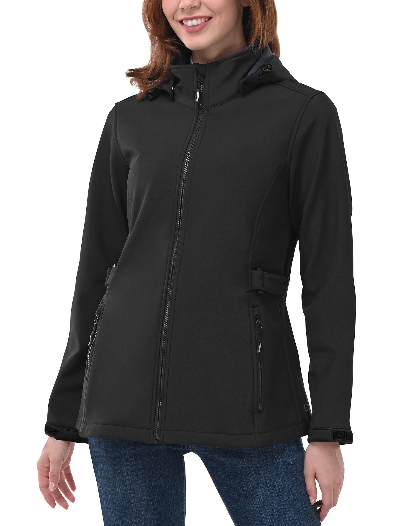 Veste Softshell Femme Coupe-vent Déperlante