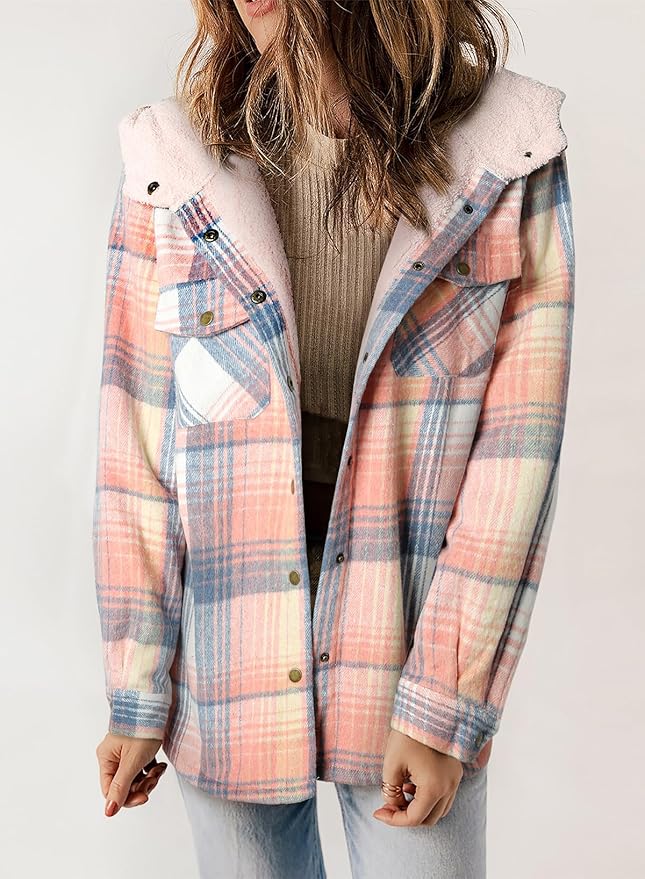 Chemise à carreaux pour homme, veste en flanelle, hiver