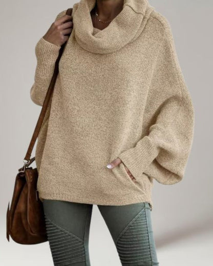 Pulls élégants à col montant pour femme