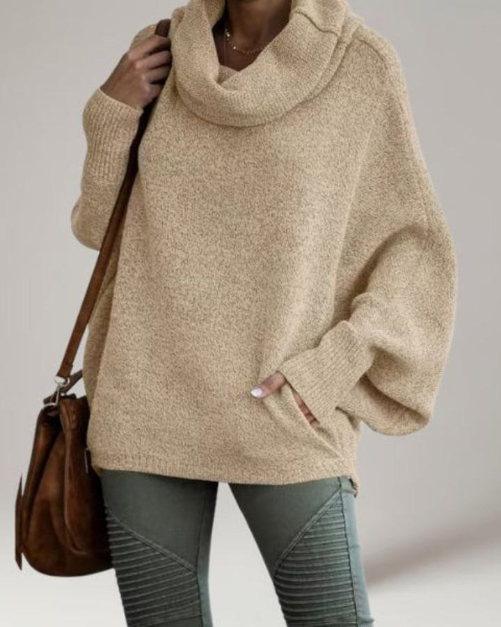 Pulls élégants à col montant pour femme
