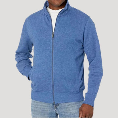 Veste décontractée moderne pour homme avec fermeture éclair