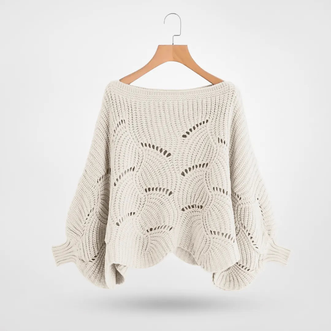 Pull Batwing Souple Femme
