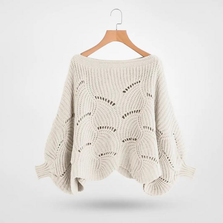 Pull Batwing Souple Femme