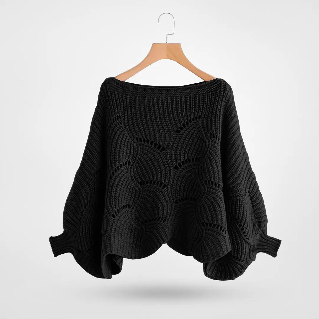 Pull Batwing Souple Femme
