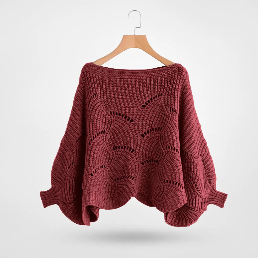 Pull Batwing Souple Femme