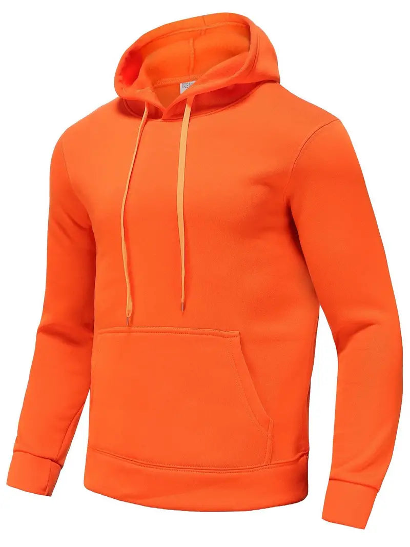 Pull pour homme, moderne, à capuche avec cordon de serrage