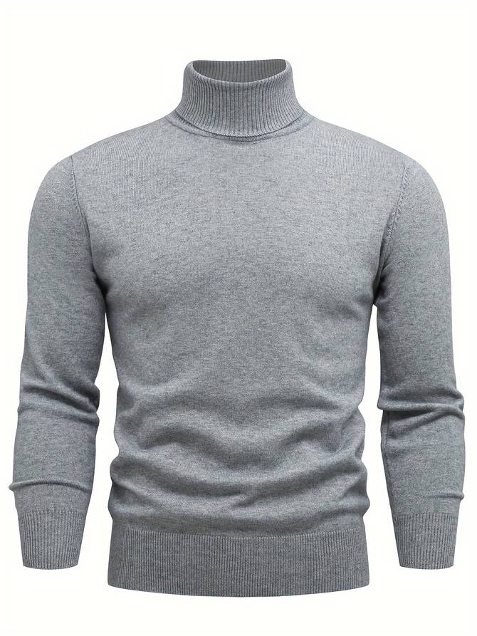 Pull col roulé homme Moderne Polyvalent