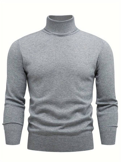 Pull col roulé homme Moderne Polyvalent