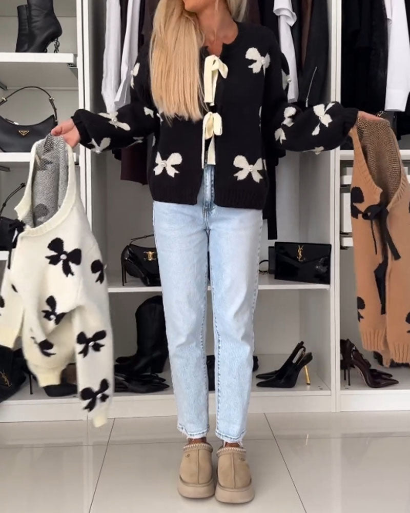 Robe élégante avec perles et fermeture à lacets