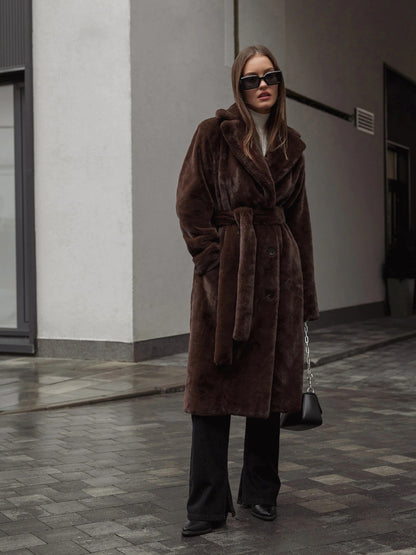 Manteau long élégant pour femme