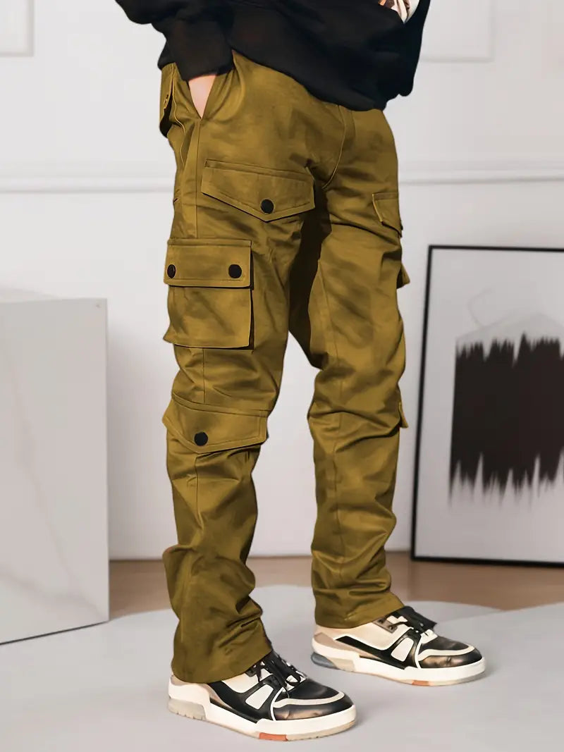 Pantalon cargo décontracté Printemps Tendance Loisirs