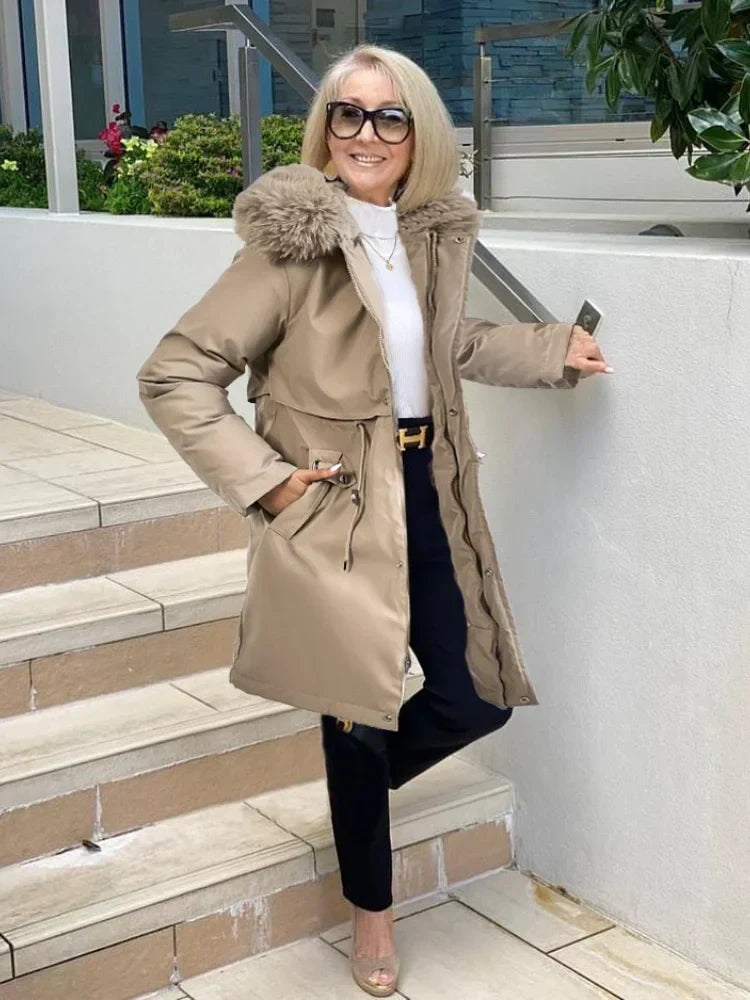 Doudoune oversize de qualité supérieure