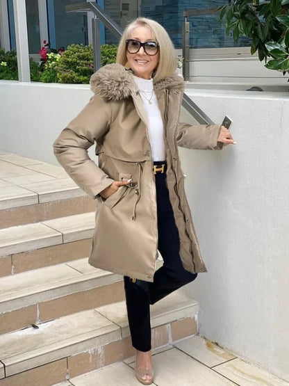 Doudoune oversize de qualité supérieure