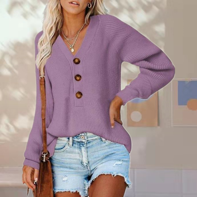 Pull en tricot confortable Décontracté Moderne