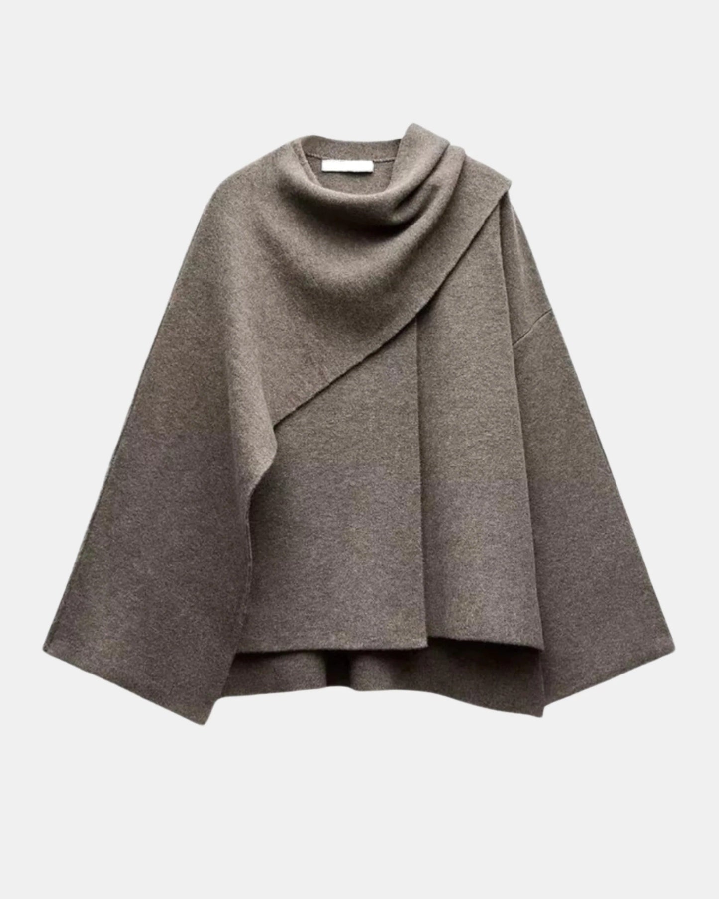 Élégance féminine - Écharpe et pull en tricot