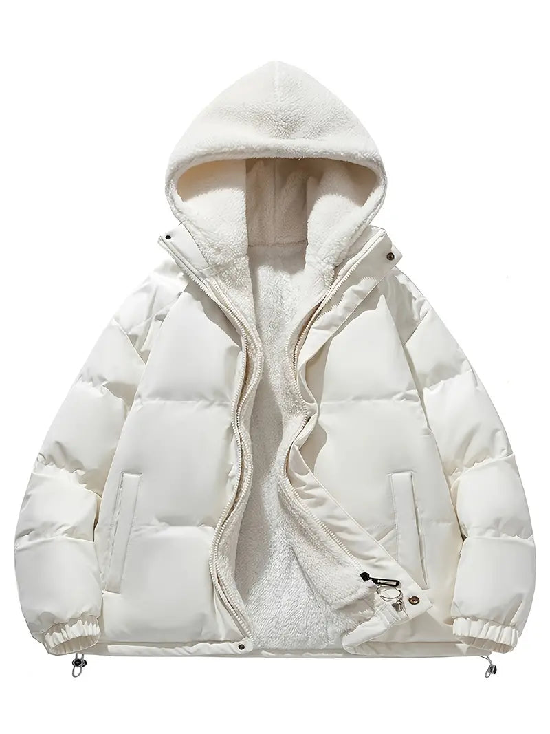 Veste d'hiver élégante Polaire Capuche Chaude