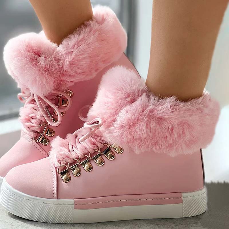 Pantoufles douces en peluche pour femmes