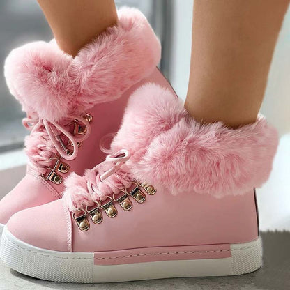 Pantoufles douces en peluche pour femmes