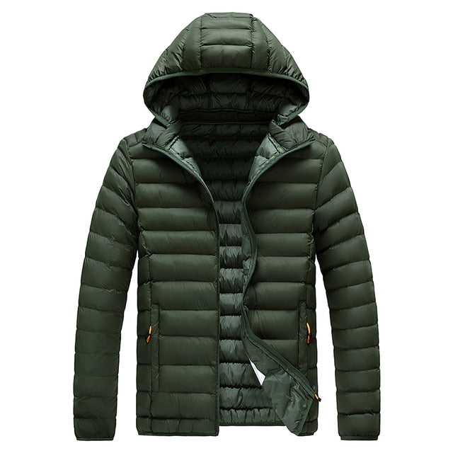 Veste d'hiver homme Légère Rembourrée Isolée