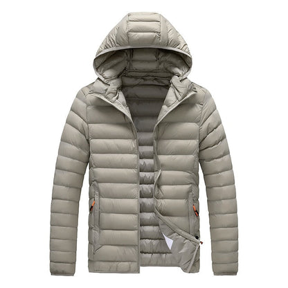 Veste d'hiver homme Légère Rembourrée Isolée