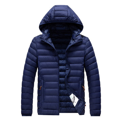 Veste d'hiver homme Légère Rembourrée Isolée