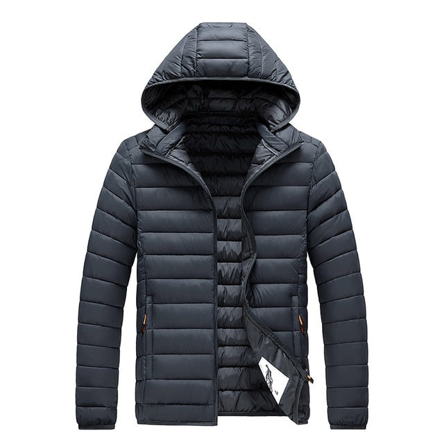 Veste d'hiver homme Légère Rembourrée Isolée