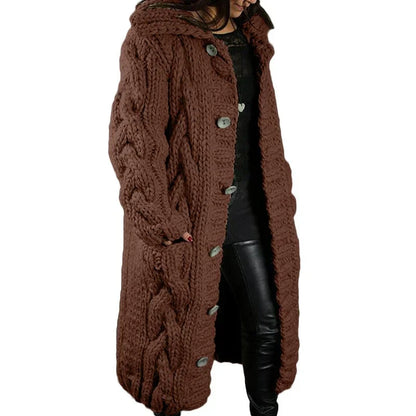 Cardigan élégant Chaud et Épais