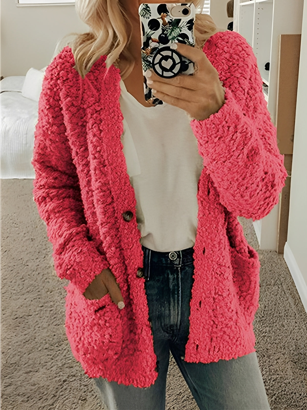 Cardigan décontracté chic pour femme