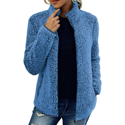 Veste polaire moderne pour femme, chaude et élégante