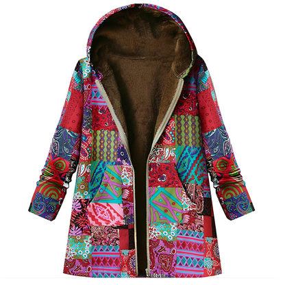 Veste pour femme élégante avec motif au look vintage